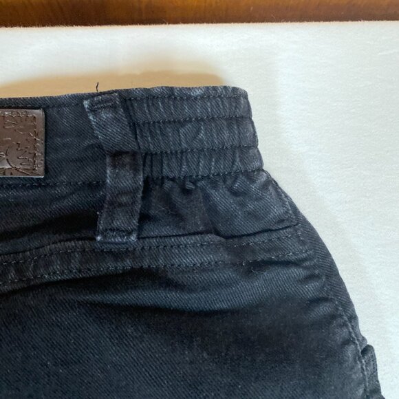 Lee Side Elastic Relaxed Fit 14 Medium Cotton Blend Black Jeans - Picture 10 of 10